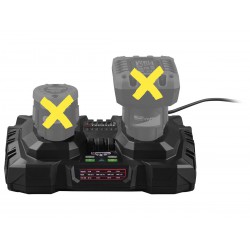 Parkside Dvojitá nabíječka 12 V / 2x 4,5 A PDSLK 12 B2