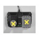 Parkside Dvojitá nabíječka 12 V / 2x 4,5 A PDSLK 12 B2