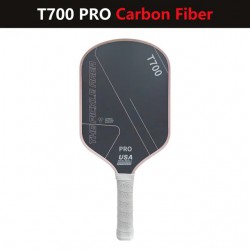 Raketa na pickleball Magenta T700 Carbon Fiber - světle růžová