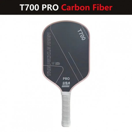 Raketa na pickleball Magenta T700 Carbon Fiber - světle růžová