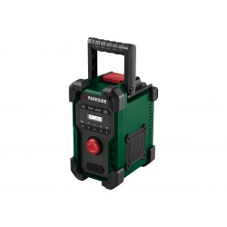 PARKSIDE Aku stavební rádio PBR 10 A1 – bez akumulátoru a nabíječky