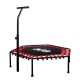 FITNESS Trampolína 130 cm (4 ft) + madlo