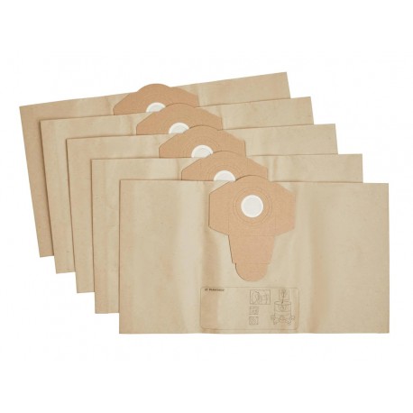 Parkside Filtrační papírové sáčky PFT 20 A1 do vysavače PWD 12, PWD 20, PNTS 1250 a PNTS 1300 - 12 ks