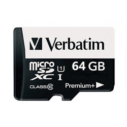 Verbatim Micro SDXC 64GB paměťová karta + adapter SD