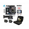 Wimius Q4 4K Outdoorová sportovní kamera + 2x baterie + příslušenství