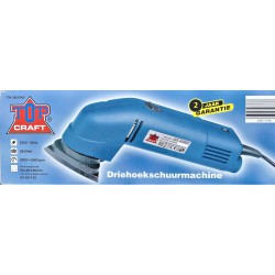 Top Craft Trojúhelníková bruska 280 W - modrá