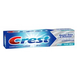 Bělící Zubní pasta CREST 3D WHITE BAKING SODA AND PEROXIDE WHITENING WITH TARTAR PROTECTION PASTA 232g