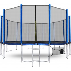 Trampolína SPORT PRO 400 cm  + ochranná síť + žebřík + kapsa na obuv