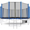 Trampolína SPORT PRO 400 cm  + ochranná síť + žebřík + kapsa na obuv