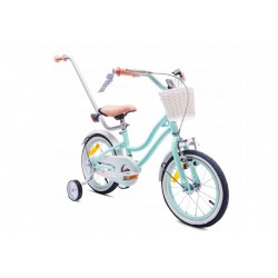 Sun Baby dětské kolo Heart Bike 14 palců - tyrkysová