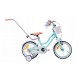 Sun Baby dětské kolo Heart Bike 12 palců - tyrkysová