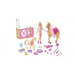 Mattel Barbie ROZKOŠNÝ KONÍK S DOPLŇKY GXV77