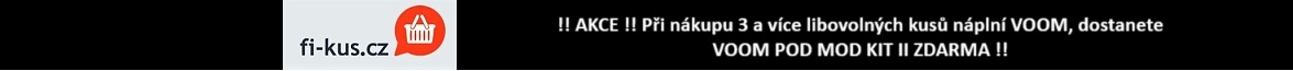 AKCE VOOM pod mod náplň